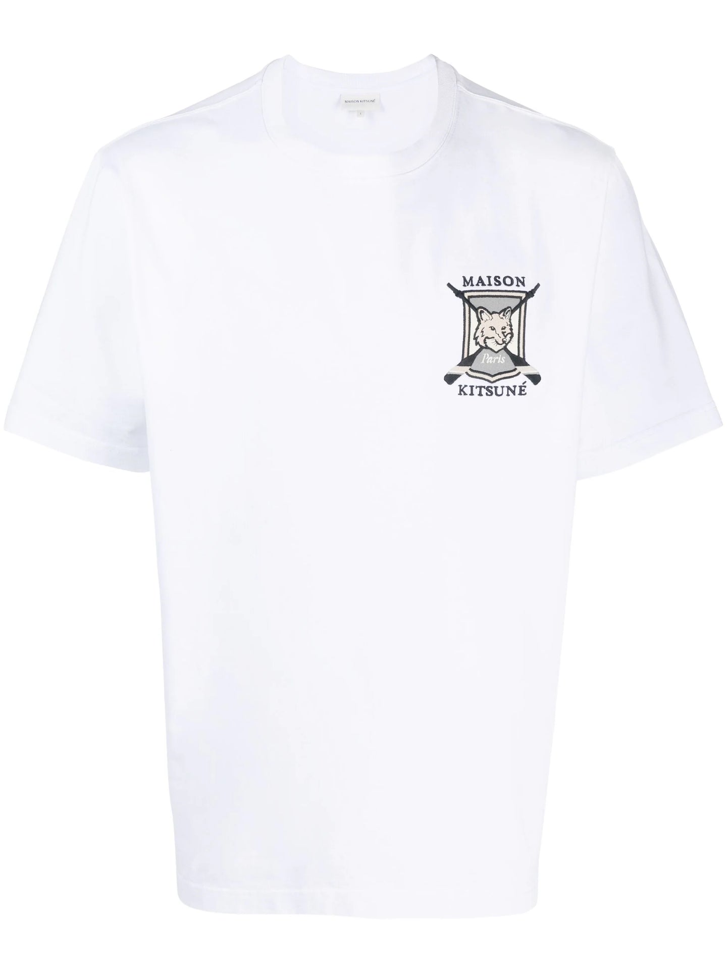 Maison Kitsuné T-shirt College Fox Comfort White