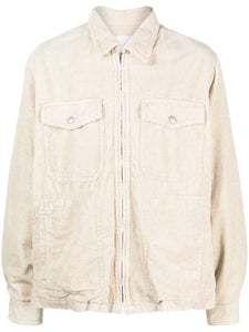 Isabel Marant Veste Rozene en Velours Beige