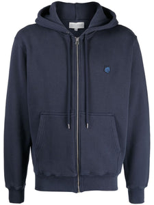 Maison Kitsuné Hoodie Bold Fox Comfort Blue