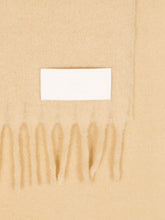 Charger l&#39;image dans la galerie, AMI Echarpe Ami Oversize en Alpaga Creme vanille