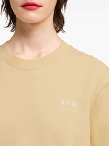 AMI T-shirt Alexandre Mattiussi Crème