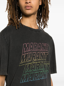 Isabel Marant T-shirt Hugo Faded black
