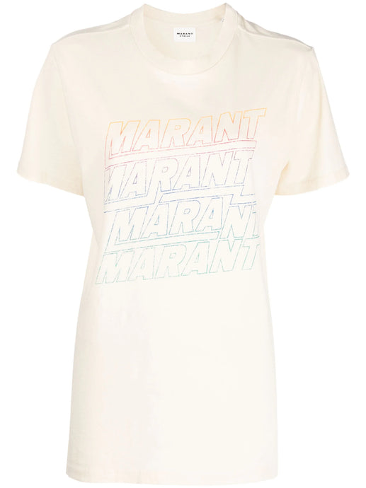 Isabel Marant Etoile T-shirt Zoeline Ecru