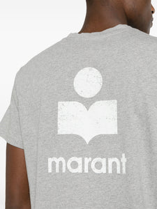 Isabel Marant T-shirt Zafferh Logo Grey