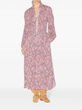 Charger l&#39;image dans la galerie, Isabel Marant Etoile Robe Dalida Raspberry Black
