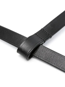 Isabel Marant Ceinture Kirka en Cuir Black