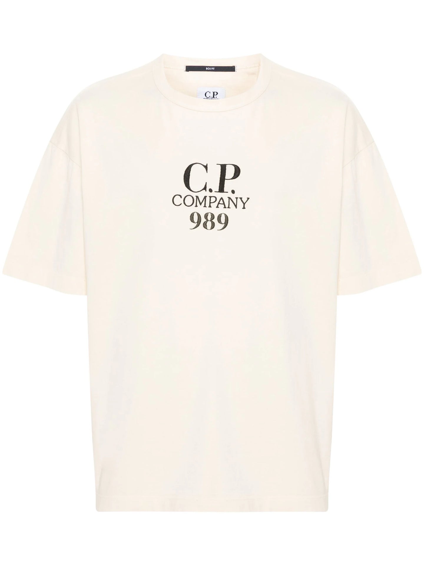 C.P. Company T-shirt Logo Broderie Pistachio