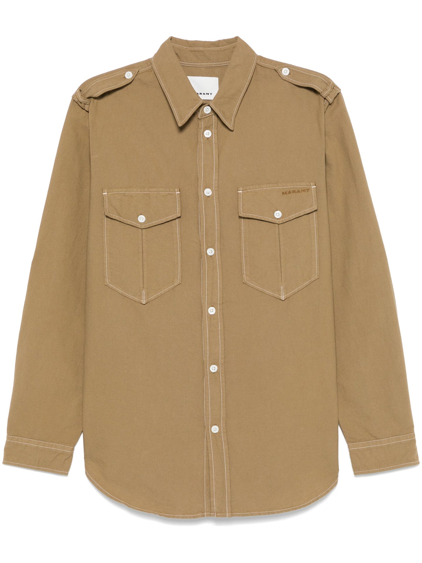 Isabel Marant Chemise Cesar Bronze