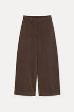 Charger l'image dans la galerie, Pomandère Pantalon Barrel en Drill de Coton Cacao