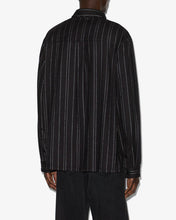 Charger l&#39;image dans la galerie, Isabel Marant Chemise Irudy en Flanelle Black