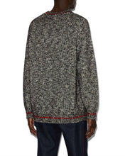 Charger l&#39;image dans la galerie, Isabel Marant Pull Ivanhoa Ecru Anthracite