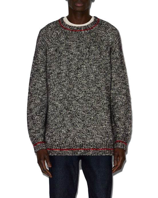 Isabel Marant Pull Ivanhoa Ecru Anthracite