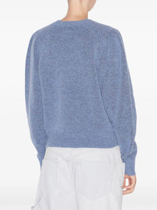 Isabel Marant Etoile Pull Peyton en Alpaga Sky