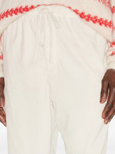 Isabel Marant Pantalon Nirlen Ecru