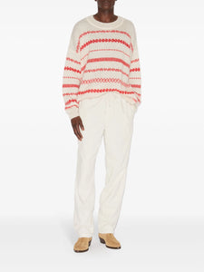 Isabel Marant Pantalon Nirlen Ecru