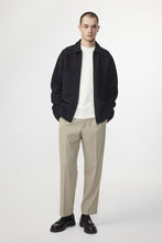 Charger l&#39;image dans la galerie, NN07 Veste Isak Zip en Laine Black