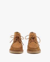 Charger l'image dans la galerie, Isabel Marant Boots Dersee en Cuir Velours Cognac