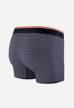 Charger l'image dans la galerie, Le Slip Français Boxer Le Marius Chevron Bleu