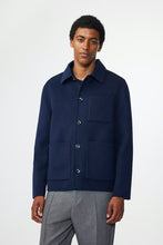 Charger l&#39;image dans la galerie, NN07 Veste Ansel en Laine Marine