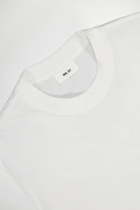 NN07 T-shirt Adam Coton Pima Blanc