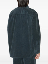 Charger l&#39;image dans la galerie, Isabel Marant Chemise en Velours Nario Storm Blue