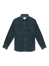 Charger l&#39;image dans la galerie, Isabel Marant Chemise en Velours Nario Storm Blue