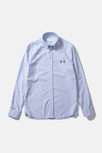 Edmmond Studios Chemise Oxford Special Duck Blue