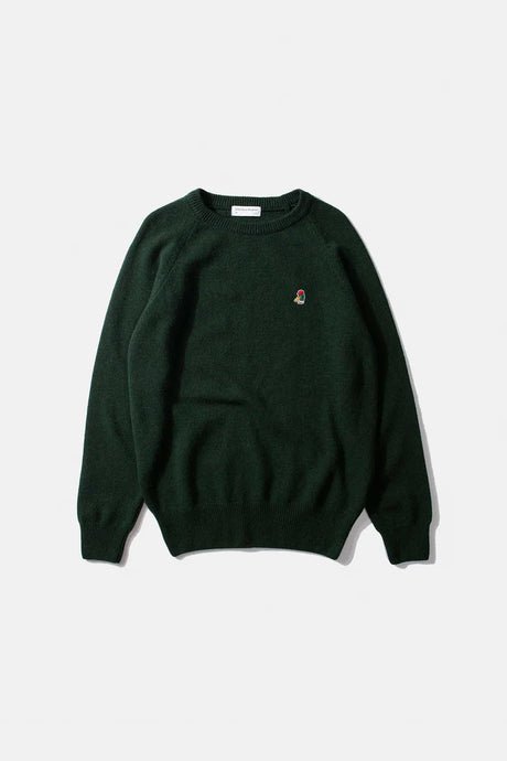 Edmmond Studios Pull en Laine Special Duck Plain Greenw