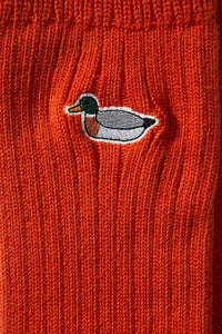 Edmmond Studios Chaussettes Duck Orange