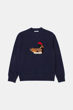 Charger l'image dans la galerie, Edmmond Studios Sweatshirt Duck Hunt Navy