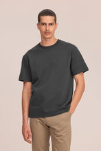 Charger l'image dans la galerie, NN07 T-shirt Nat Logo Charcoal Mist