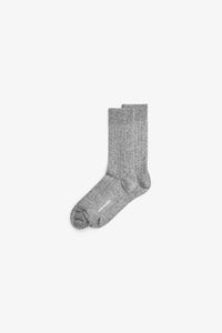 Norse Projects Chaussettes Bjarki Neps Wool Grey