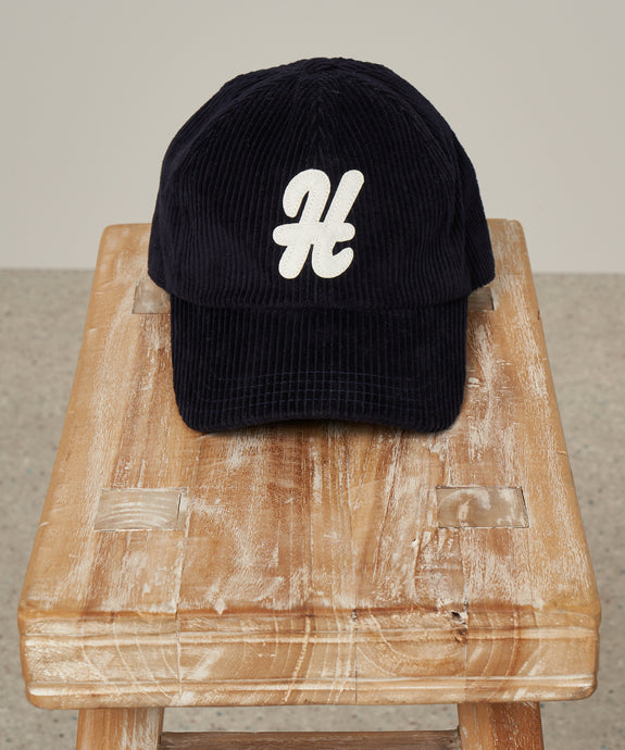 Hartford Casquette en velours Bleu