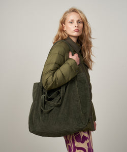 Hartford Sac Large en Velours Vert
