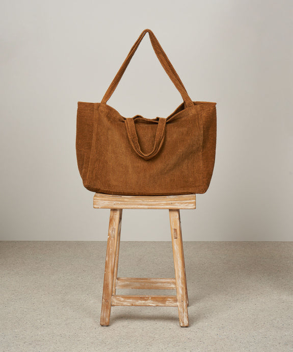 Hartford Sac Large en Velours Tabac