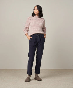Hartford Pantalon Philemon en Velours Bleu