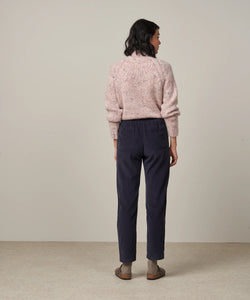 Hartford Pantalon Philemon en Velours Bleu
