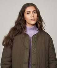 Charger l&#39;image dans la galerie, Hartford Veste Vally Reversible en Sherpa Militaire