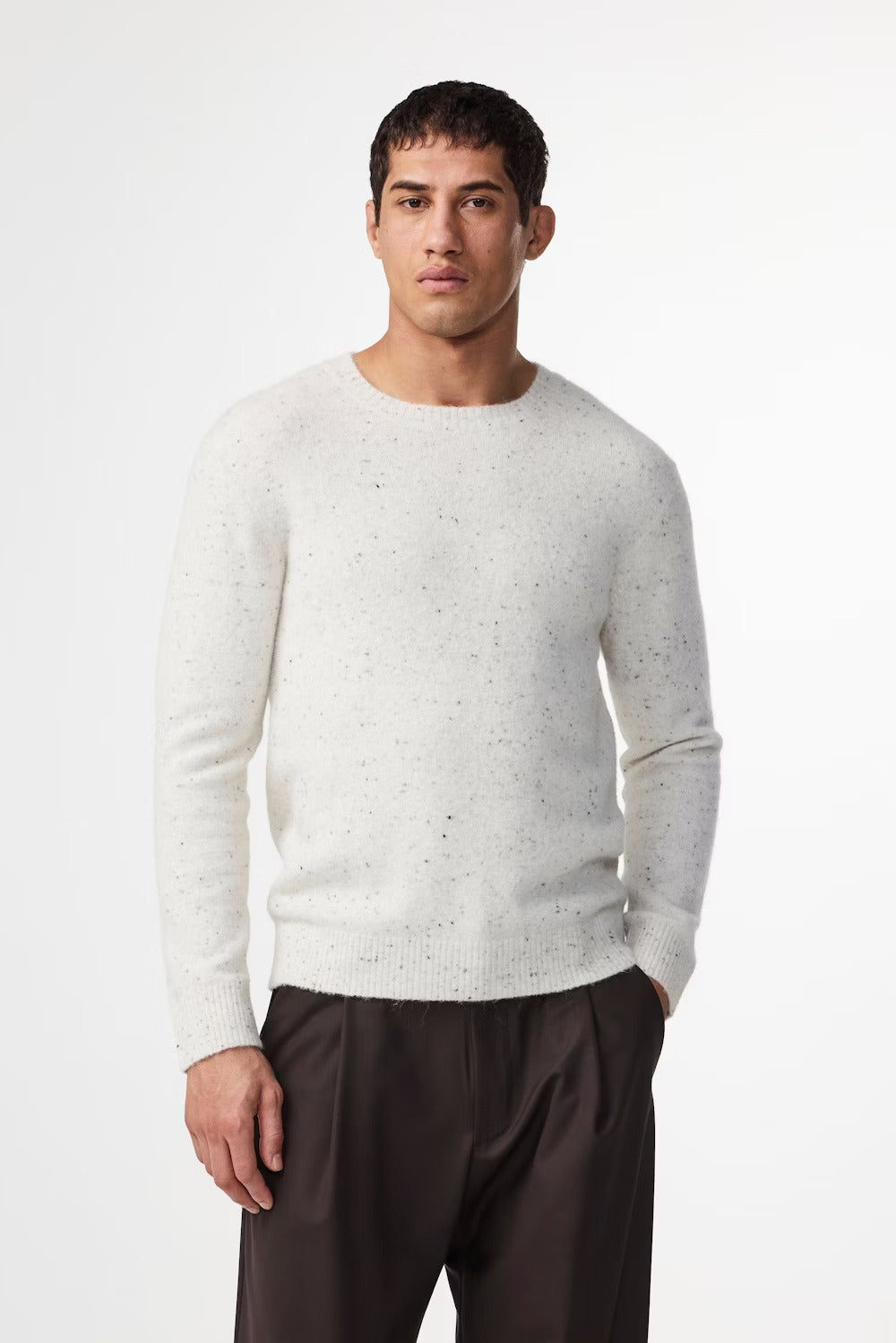 NN07 Pull Lee en Alpaga Ivory