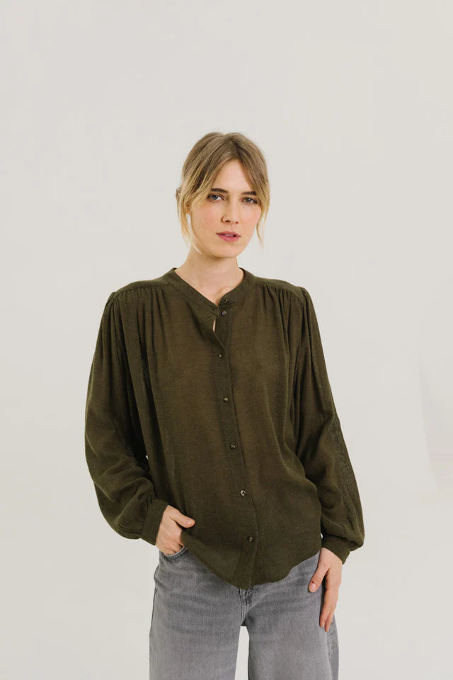SacreCoeur Blouse Gladis Loden Vert