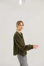 Charger l&#39;image dans la galerie, SacreCoeur Blouse Gladis Loden Vert
