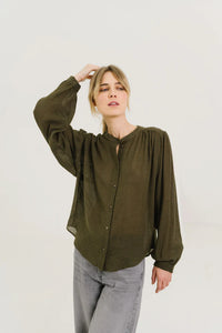 SacreCoeur Blouse Gladis Loden Vert