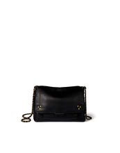 Charger l&#39;image dans la galerie, Jerome Dreyfuss Sac Lulu M Noir Brass