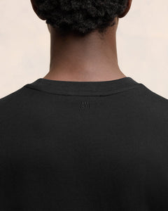 AMI T-shirt Manches longues Ami de Coeur Noir