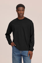 Charger l'image dans la galerie, NN07 T-shirt Lionel Manches Longues Black