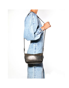 Jerome Dreyfuss Sac Bobi S Lamé champagne