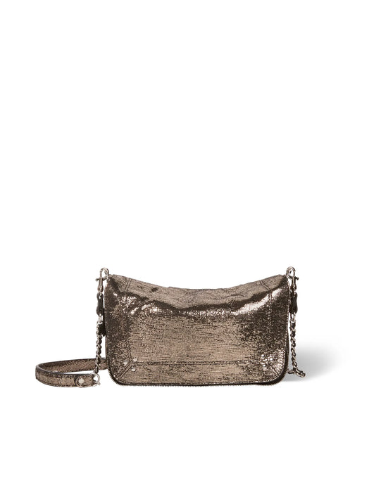 Jerome Dreyfuss Sac Bobi S Lamé champagne