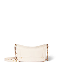 Jerome Dreyfuss Sac Bobi S Ecru grainé