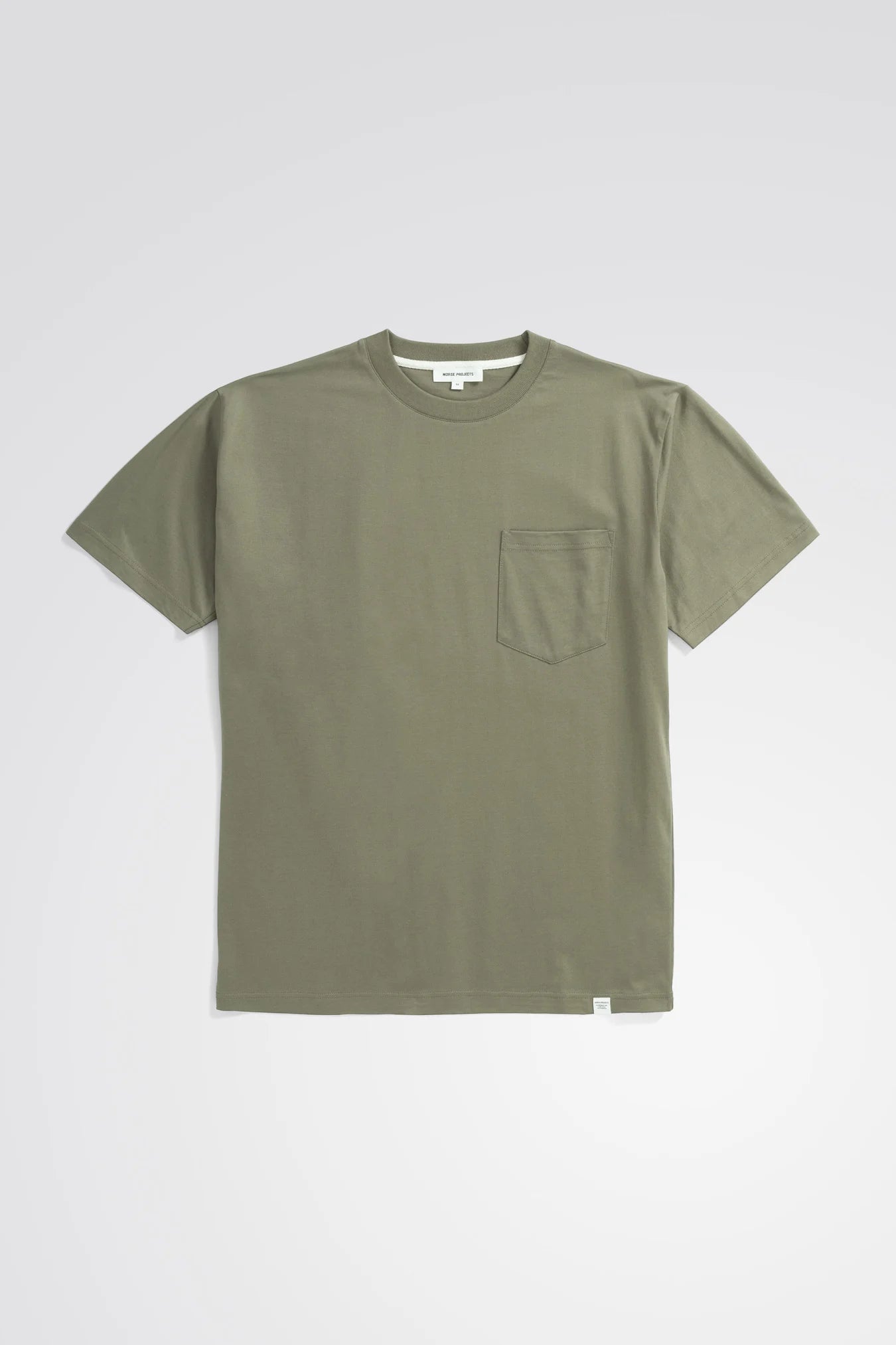 【関税込み】NORSE PROJECTS グリーン Johannes Tシャツ Johannes Logo T-shirt