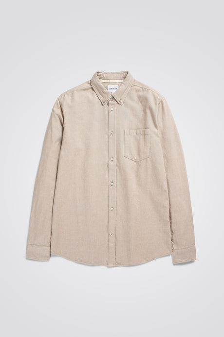 Norse Projects Chemise Anton light Twill Utility Khaki